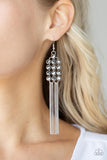 Paparazzi Tasteful Tassel - Silver - Veronica's Jewelry Paradise, LLC