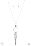 Paparazzi Tastefully Tasseled - Silver - Veronica's Jewelry Paradise, LLC