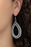 Paparazzi Tear Tracks - White - Veronica's Jewelry Paradise, LLC