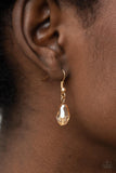 Paparazzi Teasable Teardrops - Gold - Veronica's Jewelry Paradise, LLC