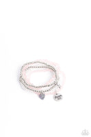 Paparazzi Teenage DREAMER - Pink Bracelet