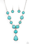 Paparazzi Terrestrial Trailblazer - Blue - Veronica's Jewelry Paradise, LLC