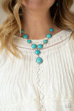 Paparazzi Terrestrial Trailblazer - Blue - Veronica's Jewelry Paradise, LLC