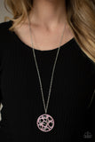 Paparazzi Thanks a MEDALLION - Pink - Veronica's Jewelry Paradise, LLC
