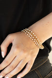 Paparazzi Thats a Smash! - Gold - Veronica's Jewelry Paradise, LLC