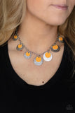 Paparazzi The Cosmos Are Calling - Orange - Veronica's Jewelry Paradise, LLC