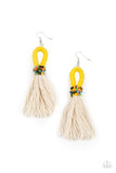 Paparazzi The Dustup - Yellow - Veronica's Jewelry Paradise, LLC