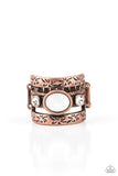 Paparazzi The GLEAMING Tower - Copper - Veronica's Jewelry Paradise, LLC