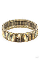 Paparazzi The GRIT Factor - Brass Bracelet - Veronica's Jewelry Paradise, LLC