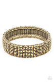 Paparazzi The GRIT Factor - Brass Bracelet - Veronica's Jewelry Paradise, LLC