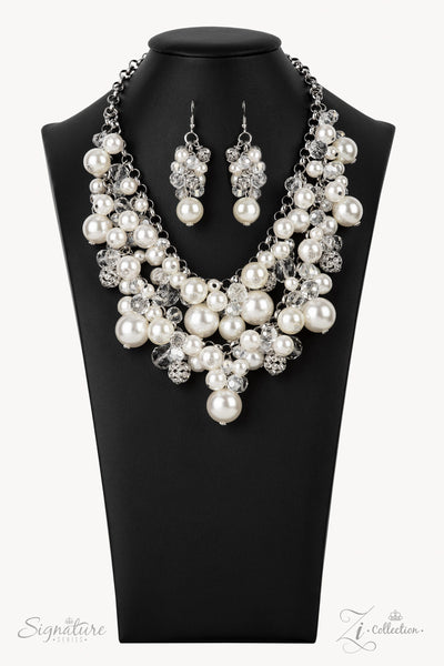 Paparazzi The Janie- Zi Necklace Pearls - Veronica's Jewelry Paradise, LLC