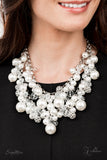 Paparazzi The Janie- Zi Necklace Pearls - Veronica's Jewelry Paradise, LLC