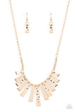 Paparazzi The MANE Course - Gold - Veronica's Jewelry Paradise, LLC