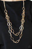 Paparazzi The OVAL-achiever - Gold - Veronica's Jewelry Paradise, LLC