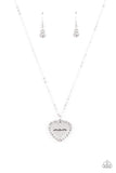 Paparazzi The Real Boss - White - Veronica's Jewelry Paradise, LLC