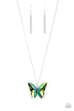 Paparazzi The Social Butterfly Effect - Green - Veronica's Jewelry Paradise, LLC