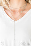 Paparazzi Think Like A Minimalist - Silver - Veronica's Jewelry Paradise, LLC