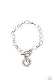 Paparazzi Till DAZZLE Do Us Part - White - Veronica's Jewelry Paradise, LLC