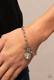 Paparazzi Till DAZZLE Do Us Part - White - Veronica's Jewelry Paradise, LLC