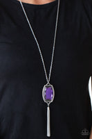 Paparazzi Timeless Talisman - Purple - Veronica's Jewelry Paradise, LLC