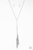 Paparazzi Timeless Tassels - Silver - Veronica's Jewelry Paradise, LLC