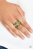Paparazzi Timeless Tiers - green - Veronica's Jewelry Paradise, LLC
