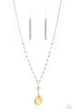 Paparazzi Titanic Splendor - Yellow - Veronica's Jewelry Paradise, LLC