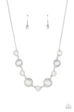 Paparazzi Too Good to BEAM True - White - Veronica's Jewelry Paradise, LLC