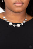 Paparazzi Too Good to BEAM True - White - Veronica's Jewelry Paradise, LLC
