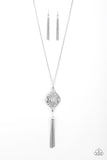 Paparazzi Totally Worth The TASSEL - Silver - Veronica's Jewelry Paradise, LLC