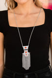 Paparazzi Totem Tassel - orange - Veronica's Jewelry Paradise, LLC