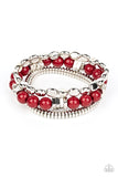 Paparazzi Tour de Tourist - Red - Veronica's Jewelry Paradise, LLC