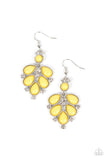 Paparazzi Transcendental Teardrops - Yellow - Veronica's Jewelry Paradise, LLC