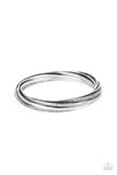 Paparazzi Trending in Tread - Silver - Veronica's Jewelry Paradise, LLC