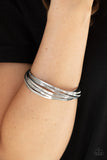 Paparazzi Trending in Tread - Silver - Veronica's Jewelry Paradise, LLC