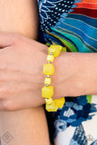 Paparazzi Trendsetting Tourist - Yellow - Veronica's Jewelry Paradise, LLC