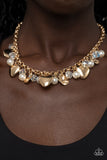 Paparazzi True Loves Trove - Gold - Veronica's Jewelry Paradise, LLC
