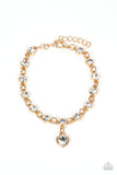 Paparazzi Truly Lovely - Gold - Veronica's Jewelry Paradise, LLC
