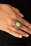 Paparazzi Tumblin Tumbleweeds - Yellow - Veronica's Jewelry Paradise, LLC