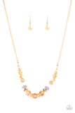 Paparazzi Turn Up The Tea Lights - Gold - Veronica's Jewelry Paradise, LLC