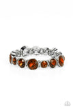 Paparazzi Twinkling Tease - Brown - Veronica's Jewelry Paradise, LLC