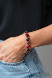 Paparazzi Twinkling Tease - Red - Veronica's Jewelry Paradise, LLC
