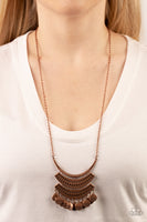 Paparazzi Under the EMPRESS-ion - Copper Necklace