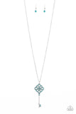 Paparazzi Unlocked - Blue - Veronica's Jewelry Paradise, LLC