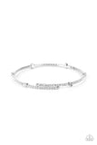 Paparazzi Upgraded Glamour - White - Veronica's Jewelry Paradise, LLC