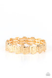 Paparazzi Urban Stackyard - Gold - Veronica's Jewelry Paradise, LLC