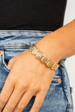 Paparazzi Urban Stackyard - Gold - Veronica's Jewelry Paradise, LLC