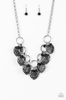 Paparazzi Very Valentine - Black - Veronica's Jewelry Paradise, LLC