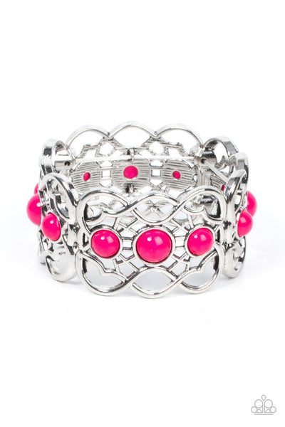 Paparazzi Very Versailles - Pink Bracelet