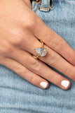 Paparazzi Vintage Engagement - Gold - Veronica's Jewelry Paradise, LLC
